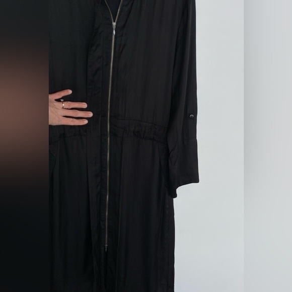 BURNING TORCH Little Black Dress Zippered Front Womens size S - Picture 7 of 14